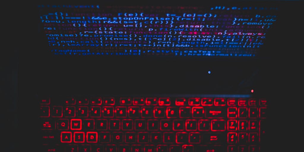 A stylized conceptual image showing a website sitemap on a monitor with illuminated nodes and connecting lines; a semi-transparent AI assistant hologram points to one node while a tooltip pops up reading 'Suggested internal link', implying automated internal link suggestions in WordPress.